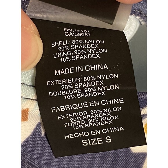 NWT Dolce Vita PIGEON Matisse Floral One Piece Swimsuit Size Small Missing‎ Belt - Picture 10 of 10